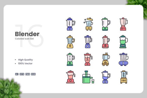 Blender Color Icons: A Versatile Design Solution for Modern Projects