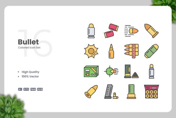 Bullet Color Icons: Simple, Stylish, and Versatile